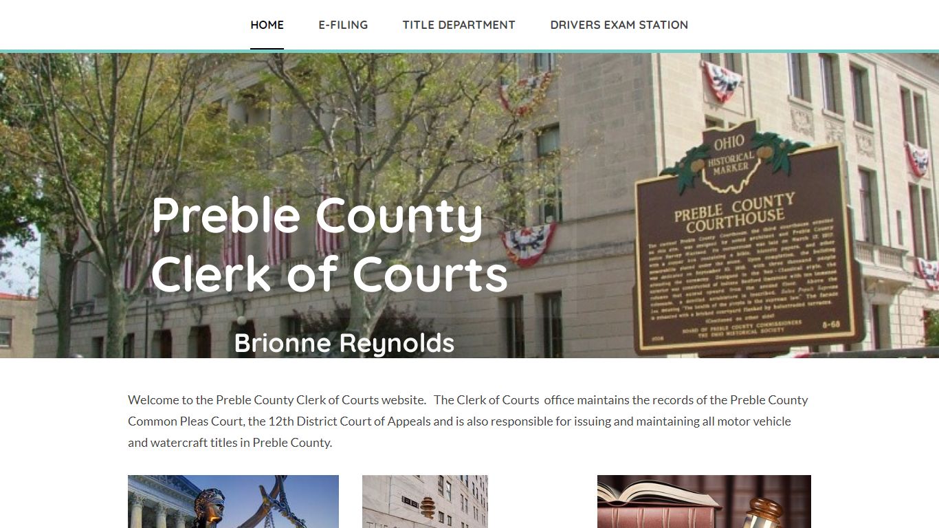 Preble County Clerk of Courts